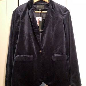 Velvet Navy Blazer